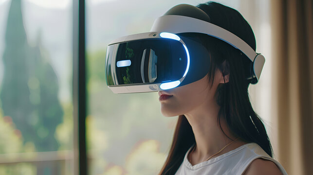 lentes de realidad virtual de simulacion de la realidad inteligencia y tecnologia animacion y curiosidad ciencia virtual