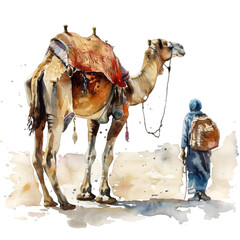 camel in the desert png