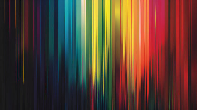 fondo degradado de negro a colores variados fuertes y brillantes lineas o rayas coloridas fondo para dise&ntilde;o o arte