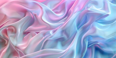 Obraz premium pink silk background, Abstract Fabric Texture Background A soft abstract background featuring fabric texture patterns in pastel hues, providing a cozy and comforting look. 
