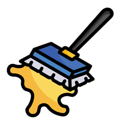 Fototapeta premium Scrub Brush Icon
