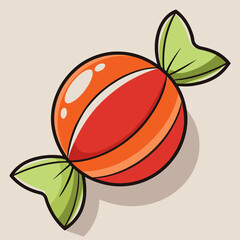 candy cartoon vector clipart