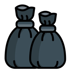 Trash Bags Icon