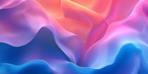 Obraz premium Abstract Gradient Background A sophisticated abstract background with smooth gradient transitions, blending multiple colors seamlessly for an elegant effect. 