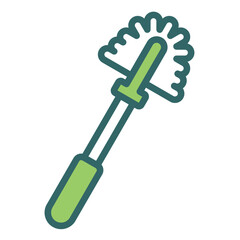 Toilet Brush Icon