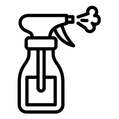 Disinfectant Spray Icon