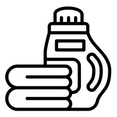 Obraz premium Fabric Softener Icon