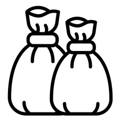 Trash Bags Icon