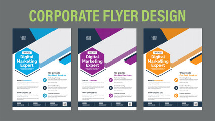 Corporate flyer design