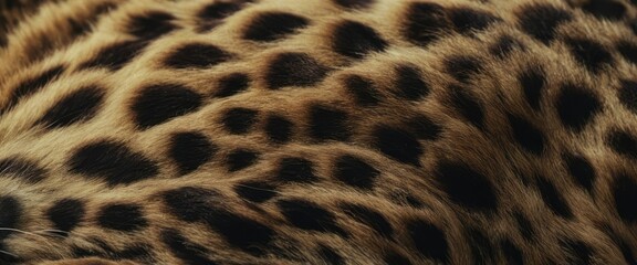 Leopard Fur Close-Up