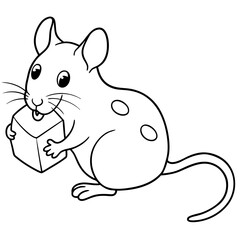 Adorable pets animal for coloring pages