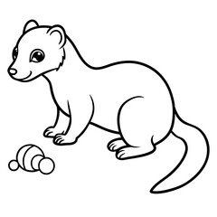 Adorable pets animal for coloring pages