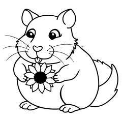 Adorable pets animal for coloring pages