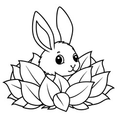 Adorable pets animal for coloring pages