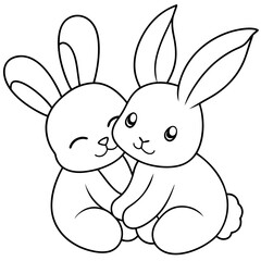 Adorable pets animal for coloring pages