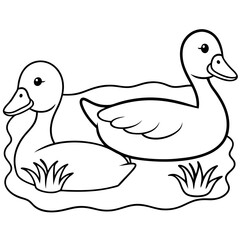 Adorable pets animal for coloring pages