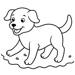 Adorable pets animal for coloring pages