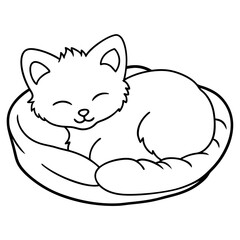 Adorable pets animal for coloring pages