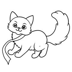 Adorable pets animal for coloring pages