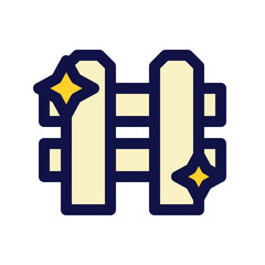 Fence Cleaning Icon