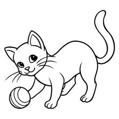 Adorable pets animal for coloring pages
