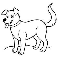 Adorable pets animal for coloring pages