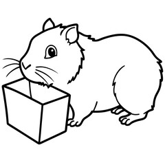 Adorable pets animal for coloring pages