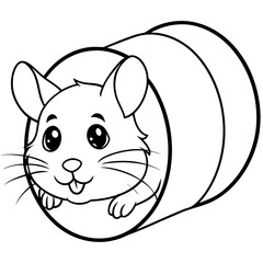Adorable pets animal for coloring pages