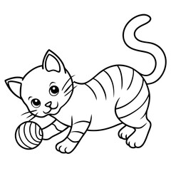 Adorable pets animal for coloring pages