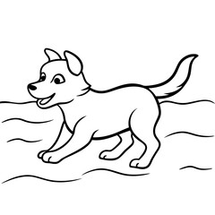 Adorable pets animal for coloring pages