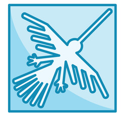 Obraz premium Nazca Lines Icon
