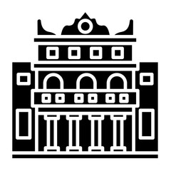 Fototapeta premium Palace Of Versailles Icon