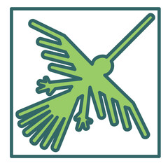Obraz premium Nazca Lines Icon