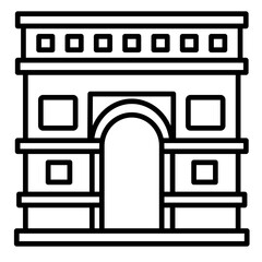 Arc De Triomphe Icon