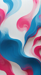 Vibrant Liquid Acrylic TexturGlowing Waves Vector Background: Dynamic Liquid Design: Abstract Wavy Shapes