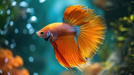 Beauty betta and tranquility of keeping pet fish, from vibrant colors to serene underwater environments.