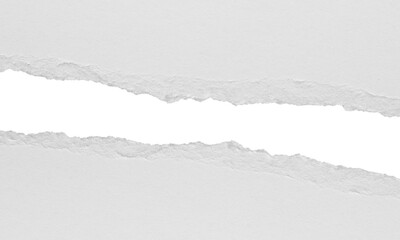 torn blank pages with uneven texture edges. set of ripped white paper sheets png isolated on transparent background. document or newspaper mockup.