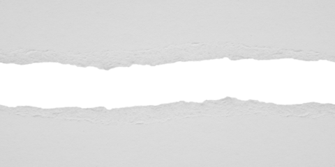 torn blank pages with uneven texture edges. set of ripped white paper sheets png isolated on transparent background. document or newspaper mockup.