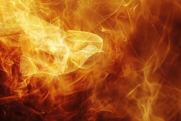 abstract pentecost sunday background with dove and fire created by generative ai