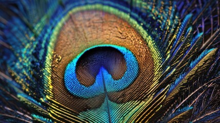 Obraz premium Peacock Feather