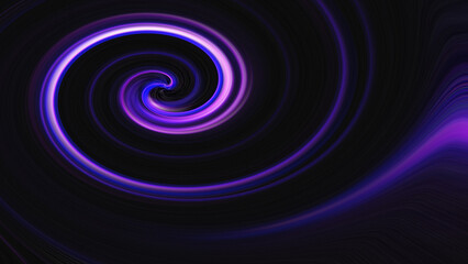4K abstract blackhole in spaces. abstract dark blue and purple whirl. void themed arts
