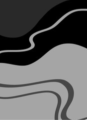 Black and white organic texture