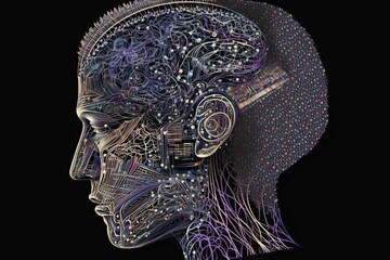 Neural network, visualization, human brain, analog, intricate, detailed, complexity, visual representation, background, cognitive processes, artificial intelligence, machine learning, data processing,