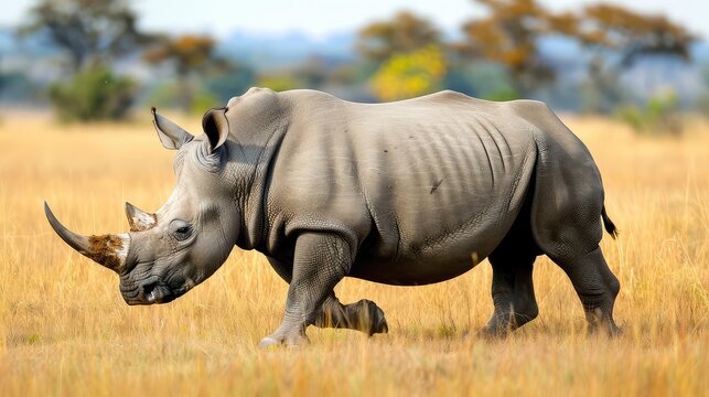 White rhinoceros (Ceratotherium simum)