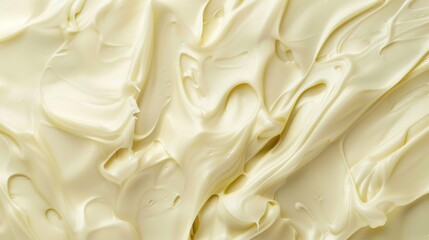Obraz premium Luxurious Cream Silk Texture. Elegant and Sophisticated Concept
