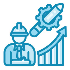 Obraz premium Skill Training Icon