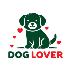 Dog logo and t-shirt design, plus any brand design, vector illustration file.