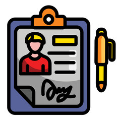 Employment Contract Icon