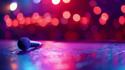 The mood is blurred and dreamy as the stage serves as a platform for raw unfiltered expression.