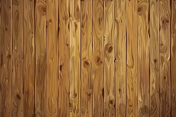 Fototapeta premium Cartoon Wood Texture Background. Rustic and Playful Concept